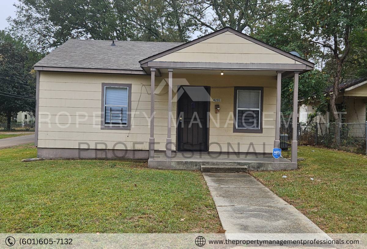 House for rent at 4201 McCain Ave, Jackson, MS 39209