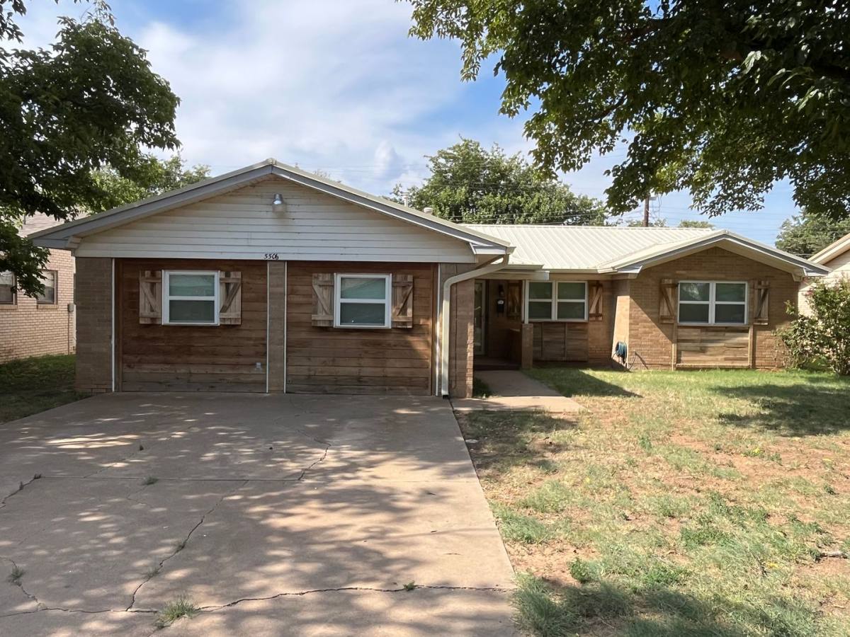 House for rent at 5506 12th St, Lubbock, TX 79416
