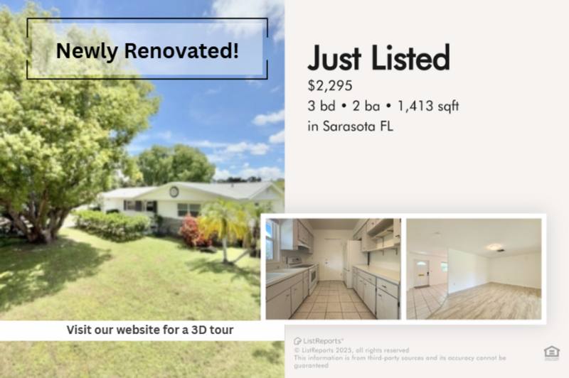 House for rent at 4149 Prudence Dr, Sarasota, FL 34235