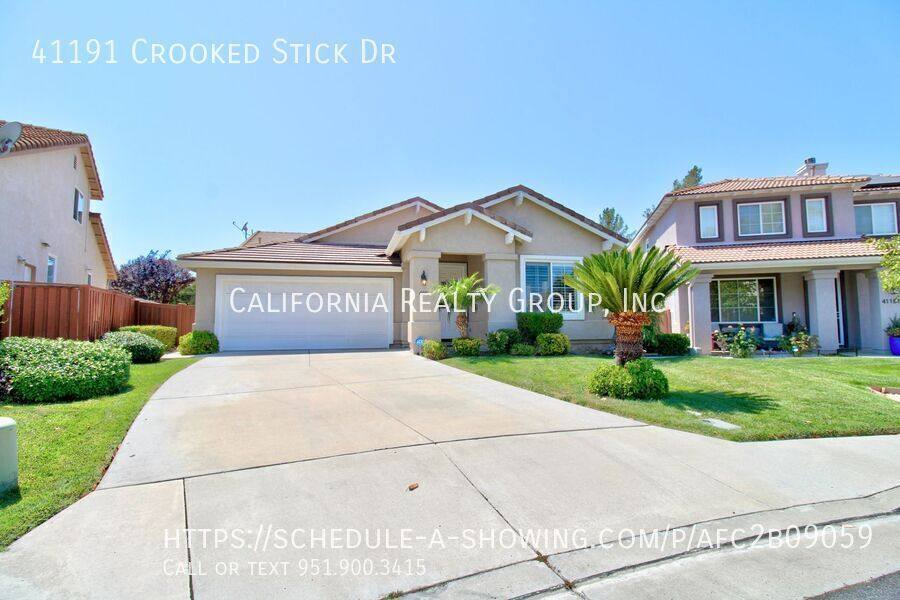 House for rent at 41191 Crooked Stick Dr, Temecula, CA 92591