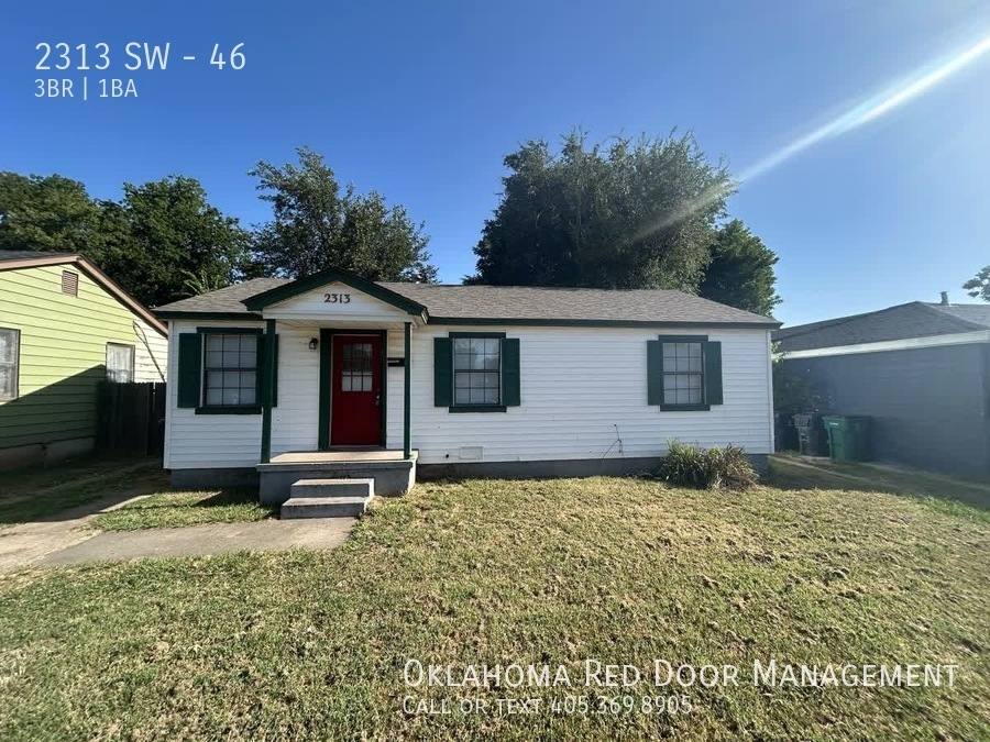 House for rent at 2313 SW #46, Oklahoma City, OK 73119