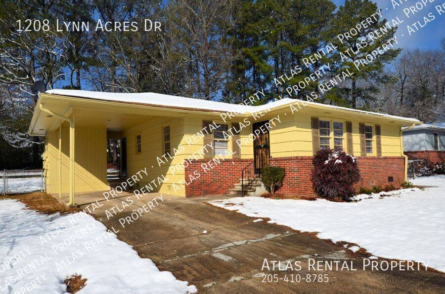 House for rent at 1208 Lynn Acres Dr, Birmingham, AL 35215