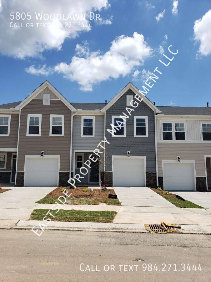 Townhouse for rent at 5805 Woodlawn Dr, Durham, NC 27703