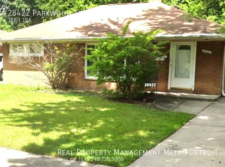 House for rent at 28422 Parkwood St, Inkster, MI 48141