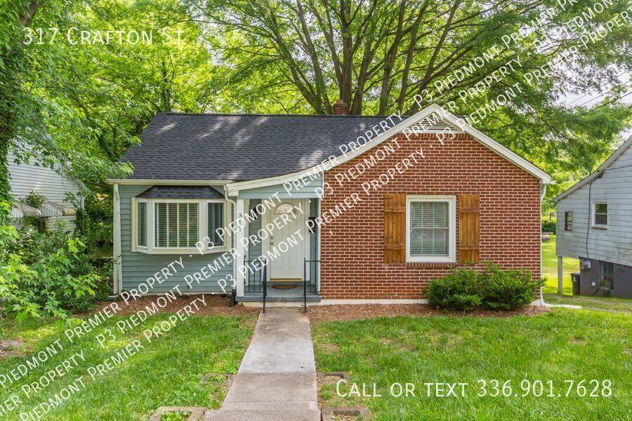 House for rent at 317 Crafton St, Winston Salem, NC 27103