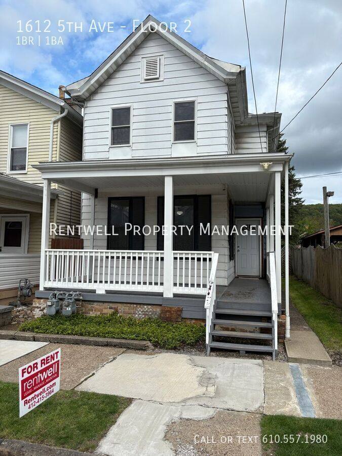 Apartment for rent at 1612 5th Ave #2, Beaver Falls, PA 15010