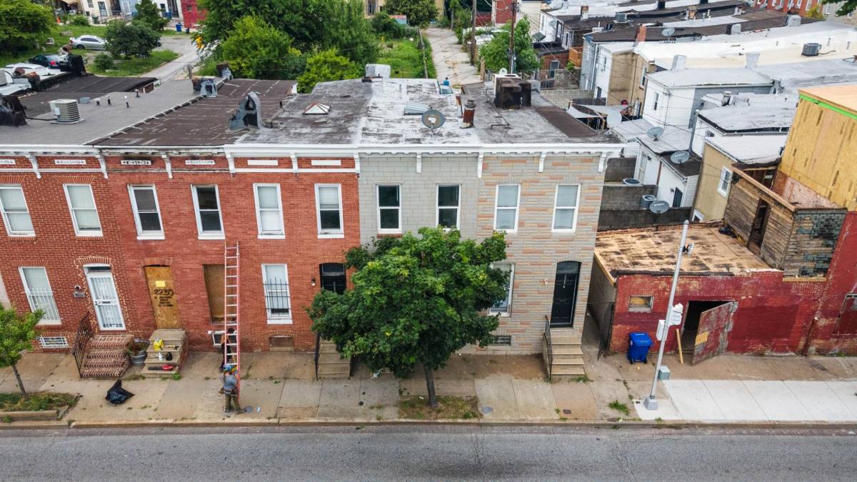 Townhouse for rent at 2234 Orleans St, Baltimore, MD 21231