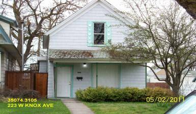 House for rent at 223 W Knox, Spokane, WA 99205
