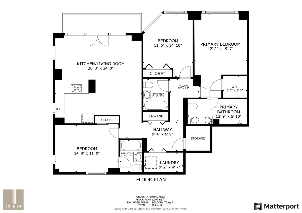 Apartment for rent at 301 E 94th St #20CC, New York, NY 10128