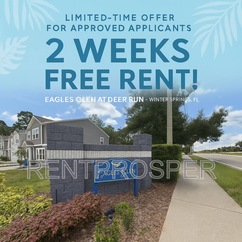 Townhouse for rent at 4435 Brook Hollow Circle, Winter Springs, FL 32708