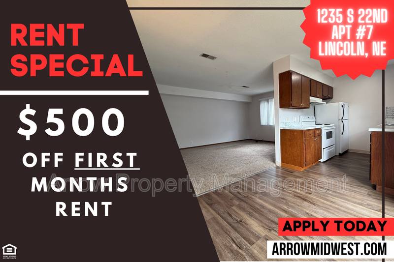 Apartment for rent at 1235 S 22nd St #7, Lincoln, NE 68502
