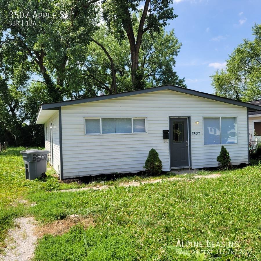 House for rent at 3507 Apple St, Indianapolis, IN 46203