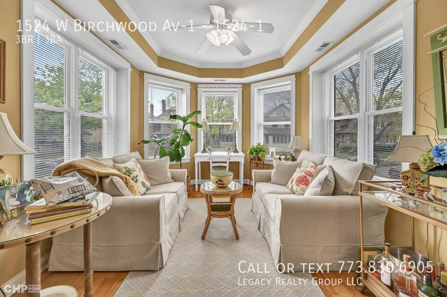 Condo for rent at 1524 W Birchwood Av-1 #1, Chicago, IL 60626