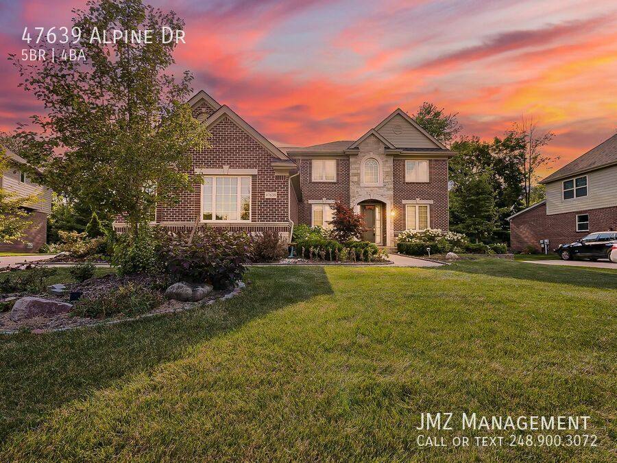 House for rent at 47639 Alpine Dr, Novi, MI 48374
