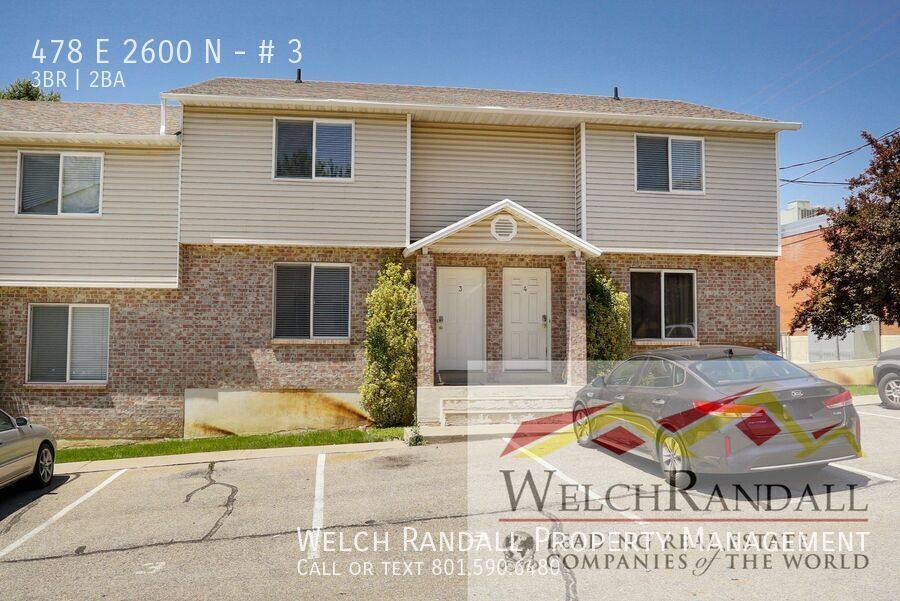 Apartment for rent at 478 E 2600 N #3, Ogden, UT 84414