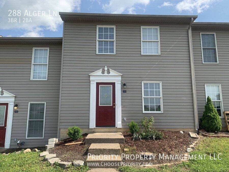 Townhouse for rent at 288 Alger Lane, Broadway, VA 22815