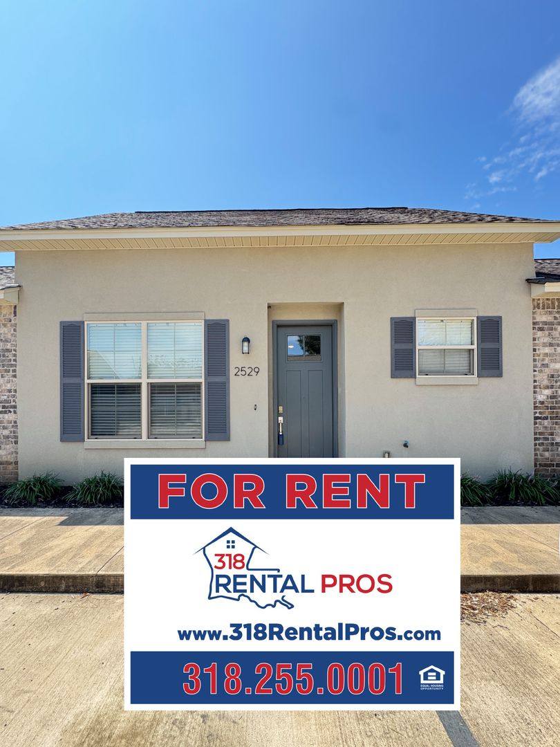 Townhouse for rent at 2529 Kavanaugh Rd, Ruston, LA 71270