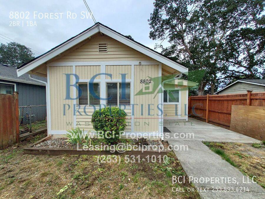 House for rent at 8802 Forest Rd SW, Camp Murray, WA 98430