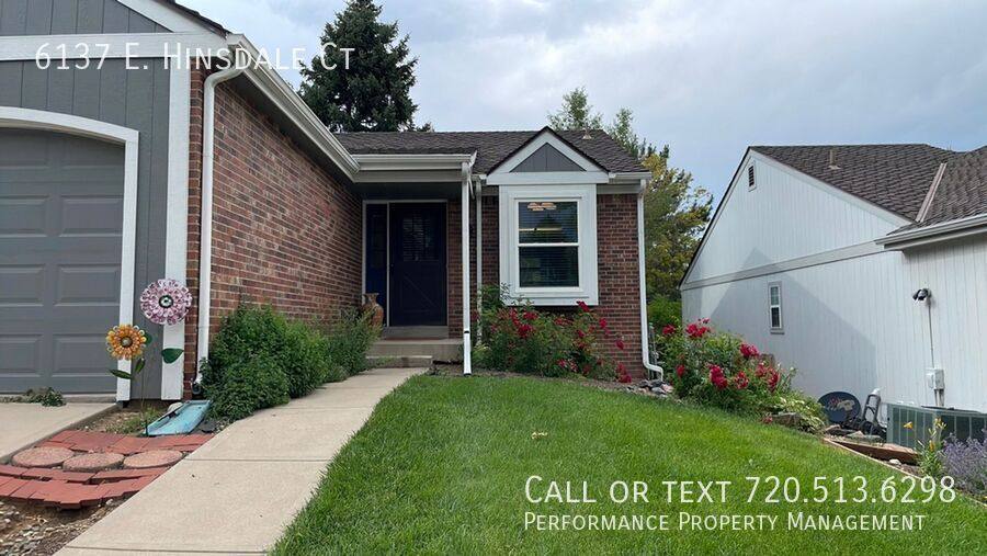 House for rent at 6137 E Hinsdale Court, Englewood, CO 80112