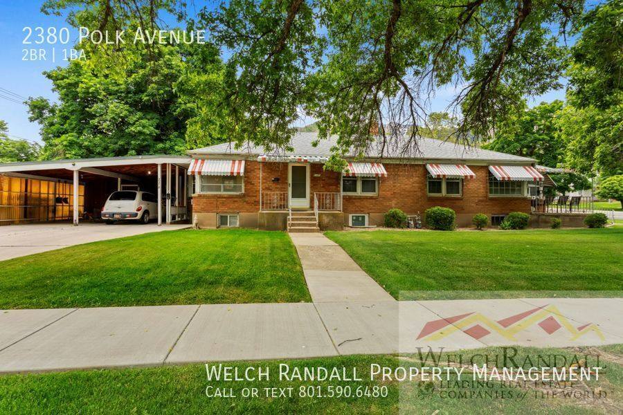 House for rent at 2380 Polk Ave, Ogden, UT 84401