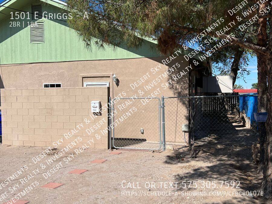 Apartment for rent at 1501 E Griggs #A, Las Cruces, NM 88001