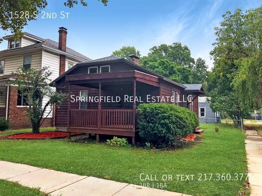 House for rent at 1528 S 2nd St, Springfield, IL 62704