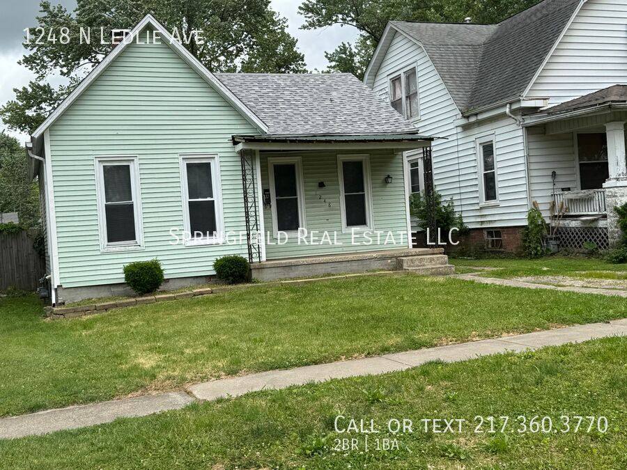 House for rent at 1248 N Ledlie Ave, Springfield, IL 62702