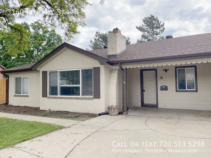 Apartment for rent at 3160 Kendall St #A, Denver, CO 80214