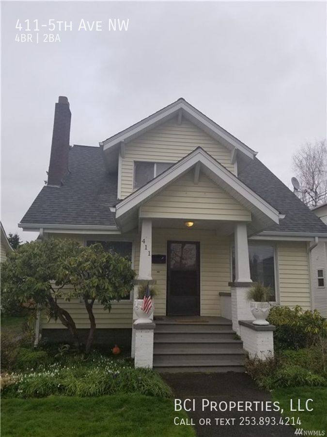 House for rent at 411-5th Ave NW, Puyallup, WA 98371