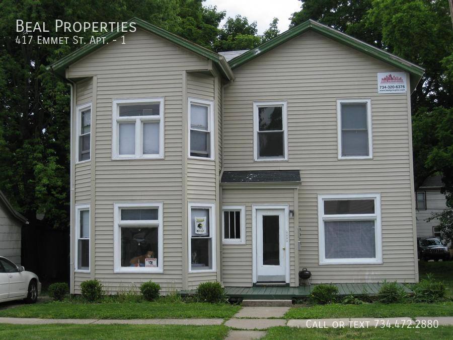 Apartment for rent at 417 Emmet St #1, Ypsilanti, MI 48197