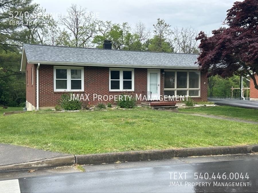 House for rent at 5240 Springlawn Ave, Roanoke, VA 24018