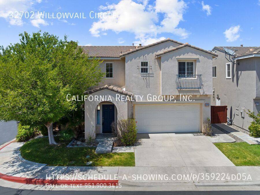House for rent at 32702 Willowvail Circle, Temecula, CA 92591
