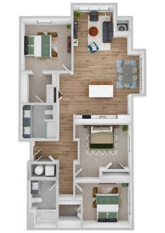Apartment for rent at 205 W Touhy Ave, Park Ridge, IL 60068