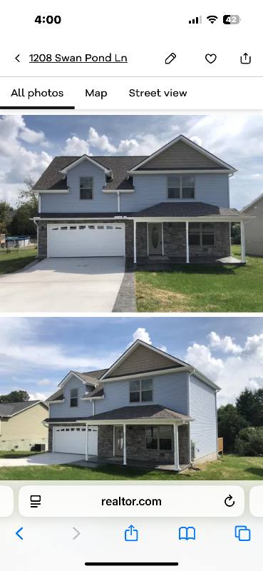 House for rent at 1208 Swan Pond Lane, Knoxville, TN 37914