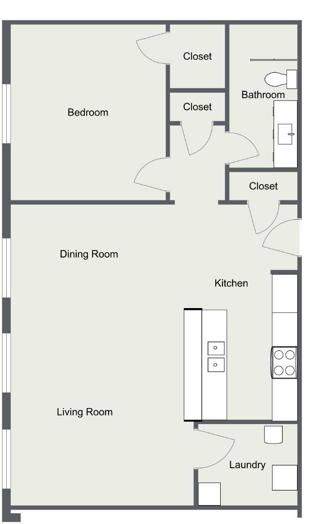 Apartment for rent at 31 N Huron St, Toledo, OH 43604