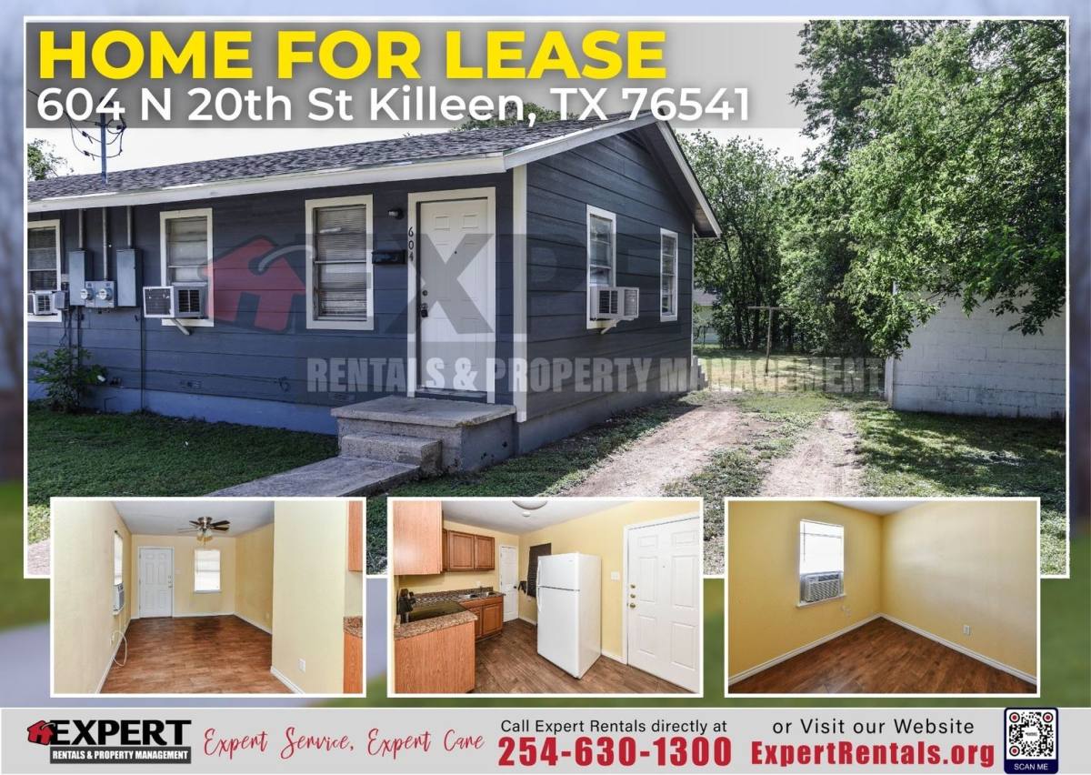 Apartment for rent at 604 N 20th St, Killeen, TX 76541