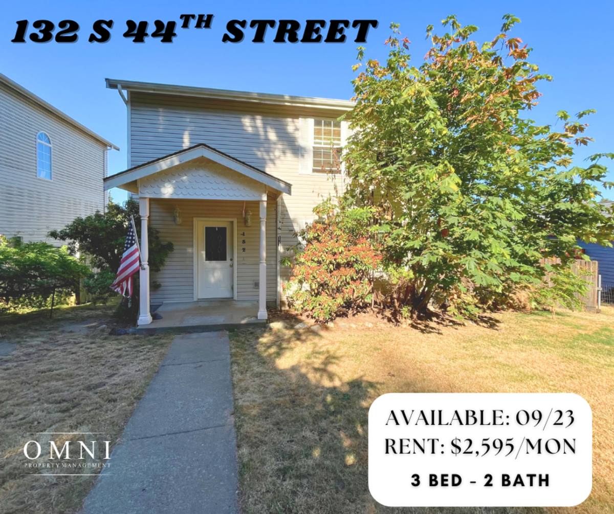 House for rent at 132 S 44th St, Bellingham, WA 98229