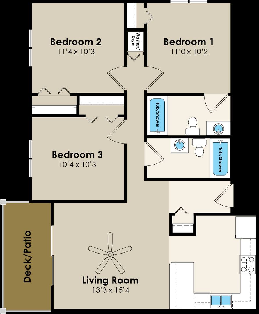 Apartment for rent at 4524 Steinbeck St, Ames, IA 50014