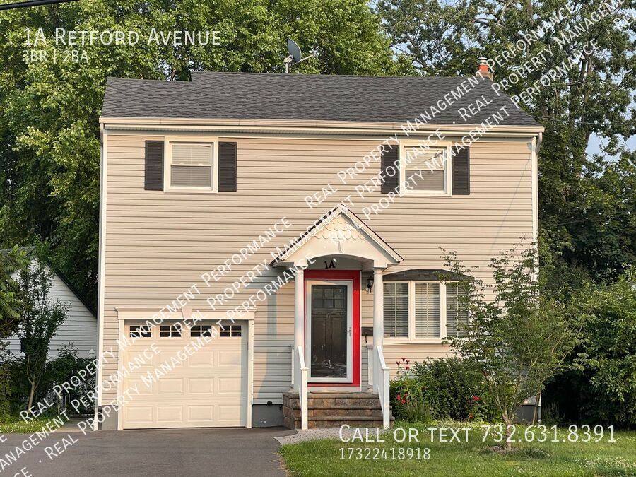 House for rent at 1A Retford Ave, Cranford, NJ 07016