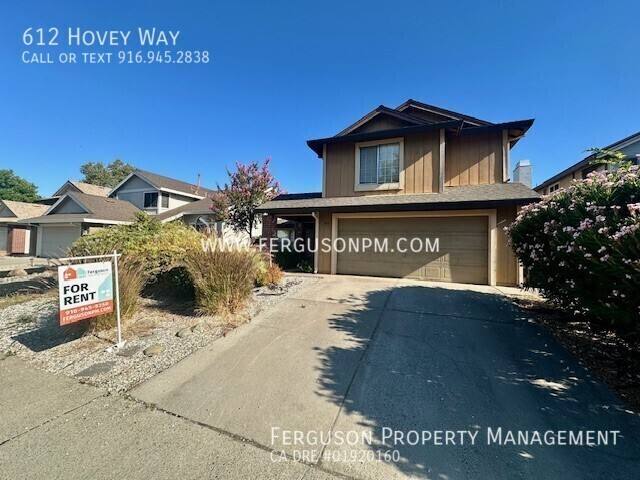 House for rent at 612 Hovey Way, Roseville, CA 95678