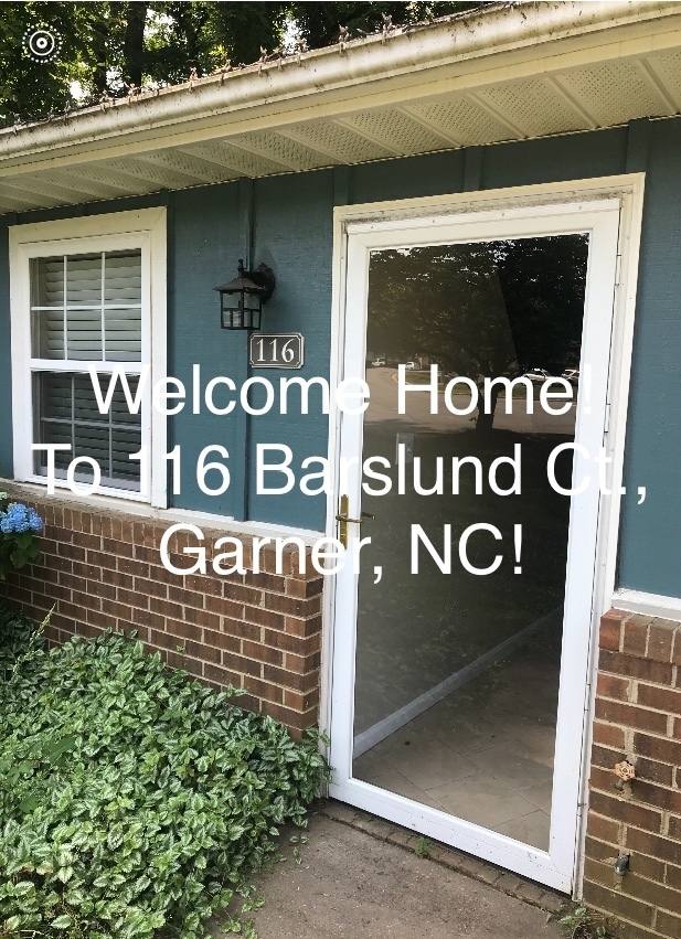 Townhouse for rent at 116 Barslund Court, Garner, NC 27529