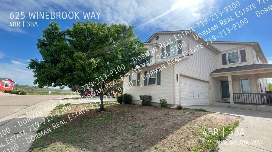 House for rent at 625 Winebrook Way, Fountain, CO 80817