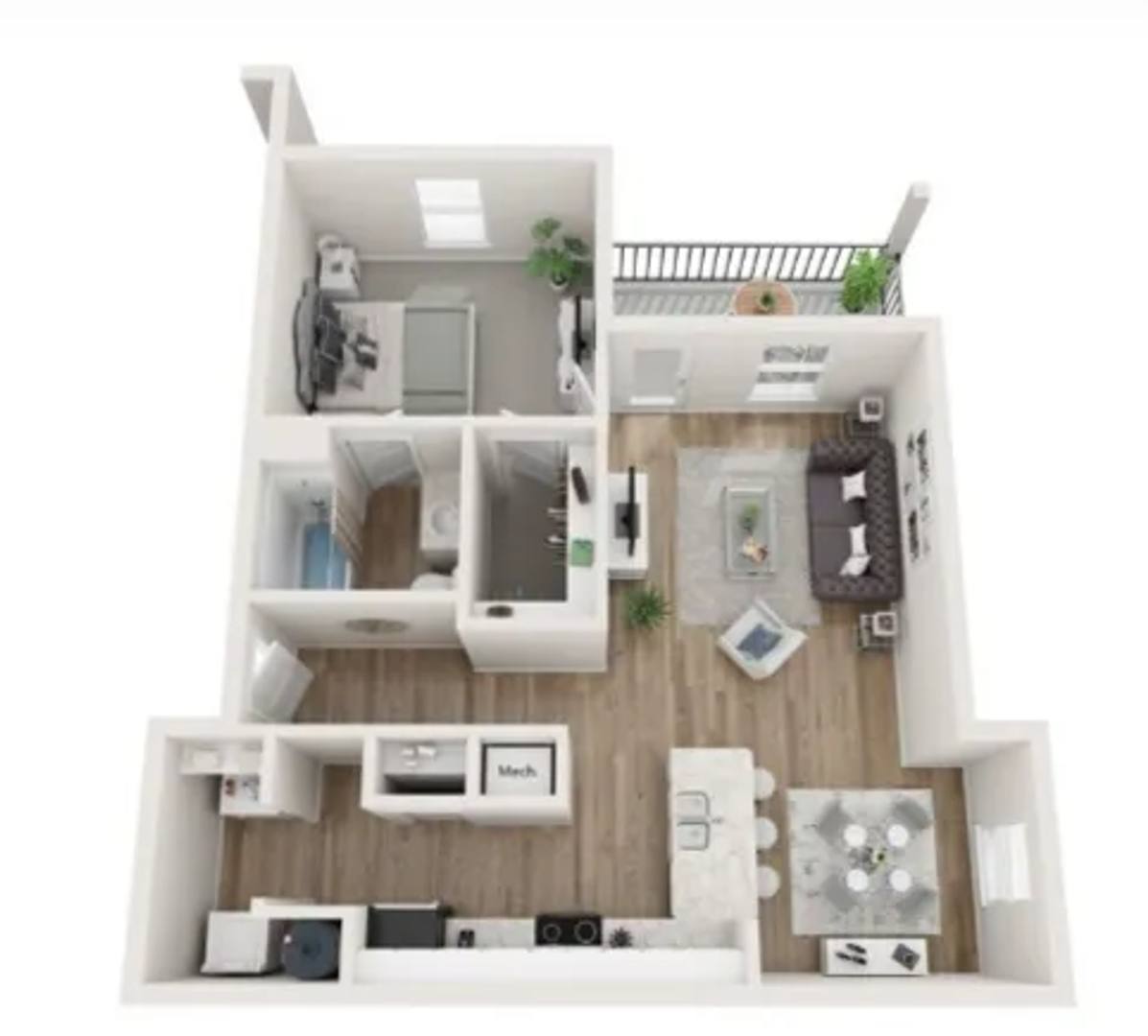 Apartment for rent at 14912 Mallett Rd #A103, Biloxi, MS 39532