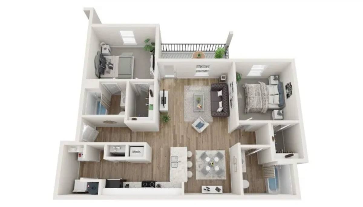 Apartment for rent at 14912 Mallett Rd #F101, Biloxi, MS 39532