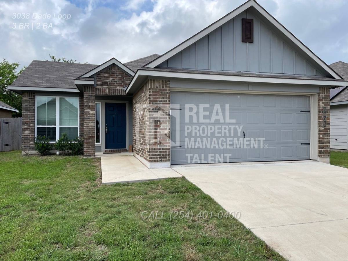House for rent at 3038 Dade Loop, Temple, TX 76504