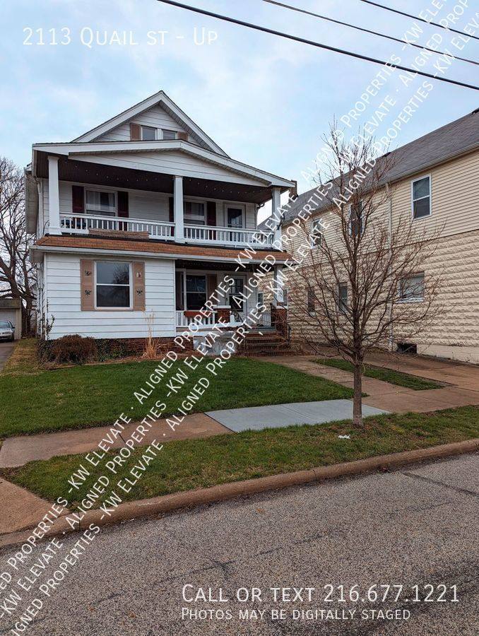 Apartment for rent at 2113 Quail St #UP, Lakewood, OH 44107