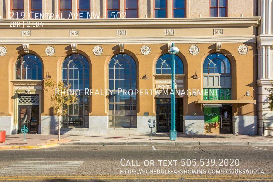 Condo for rent at 219 Central Ave NW #502, Albuquerque, NM 87102