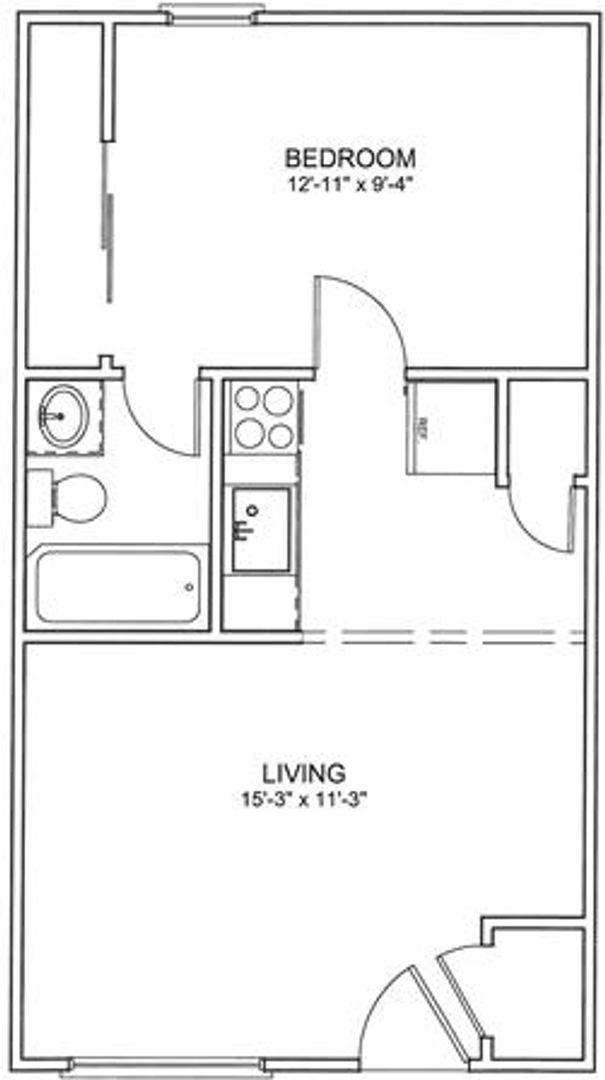 Apartment for rent at 2F Salmon St, Newmarket, NH 03857