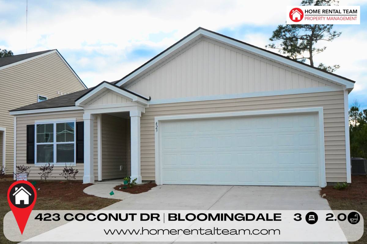 House for rent at 423 Coconut Dr, Bloomingdale, GA 31302