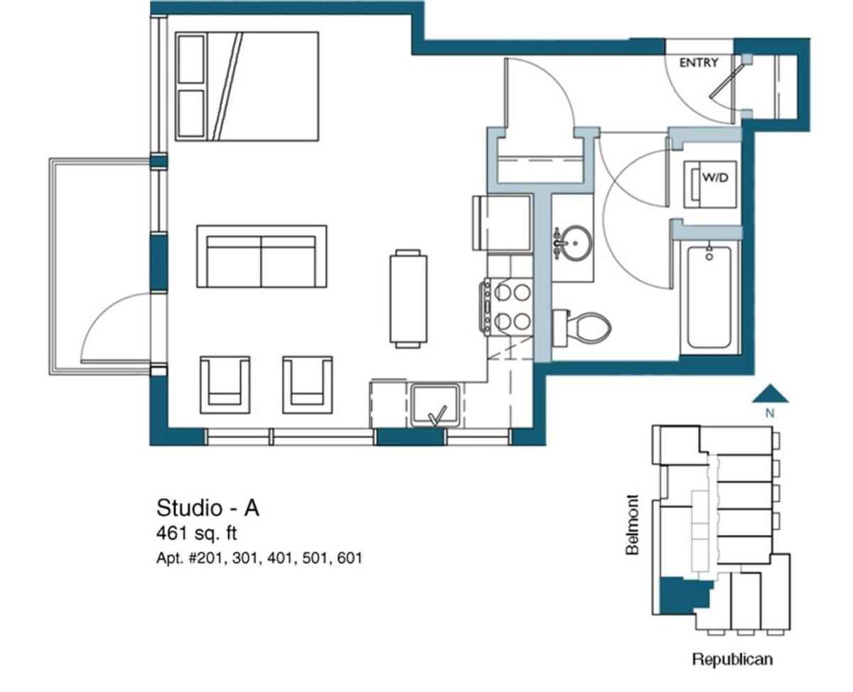 Apartment for rent at 500 Belmont Ave E, Seattle, WA 98102